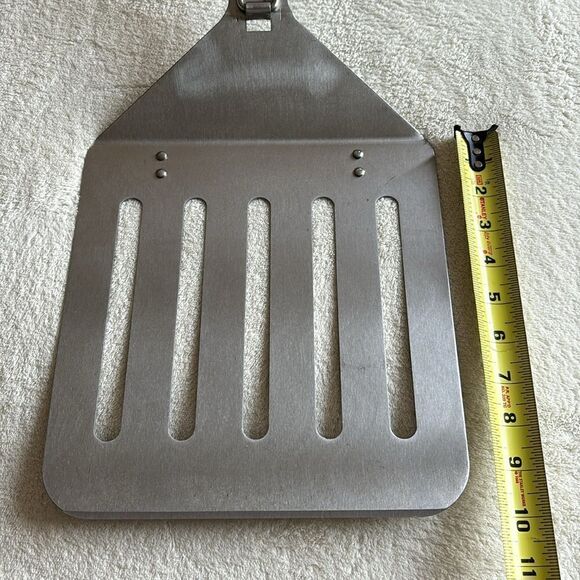 Mr. BBQ Stainless Steel Oversized Spatula with Folding Handle camping tailgate - Picture 9 of 10
